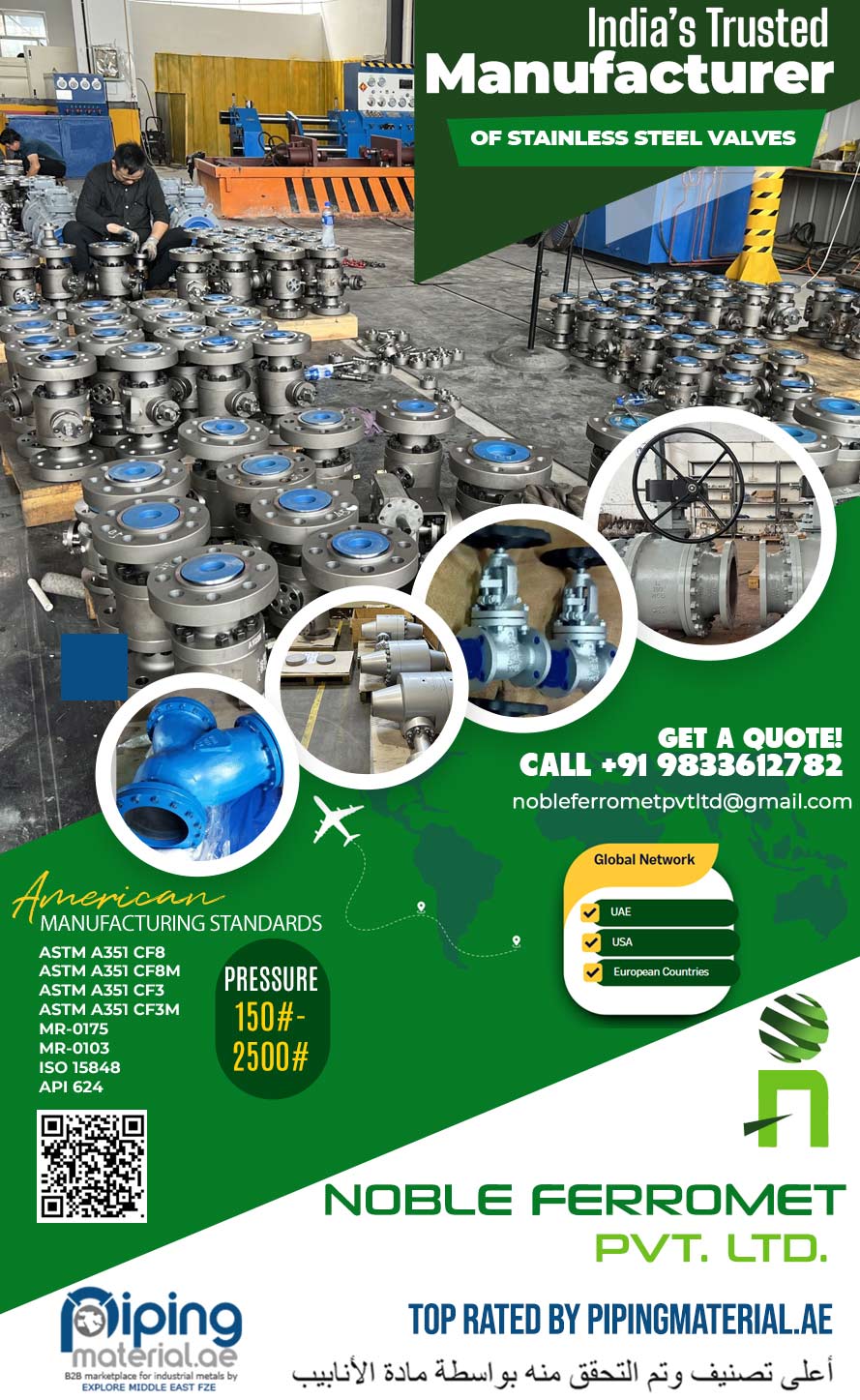 Stainless Steel Valve Manufacturer in India